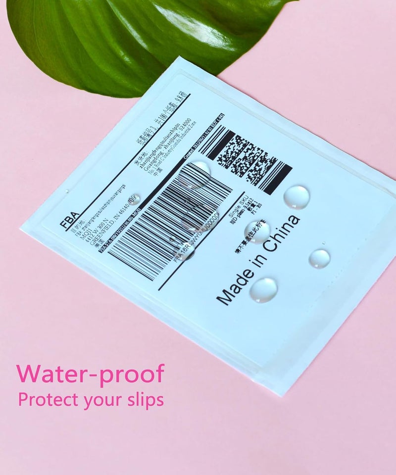 IN SAFE PACK 1000 PCS 4.5"x 5.5" Clear Self-Adhesive Packing List Envelopes - Shipping/Mailing Pouch Enclosed Bags for Packing Slips Invoice Label - Image 3